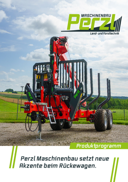 Aktuelles Perzl Rückewagen Prospekt